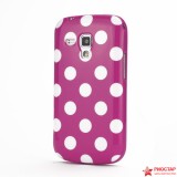 Полимерный TPU Чехол Lion Для Samsung S7562 Galaxy S Duos(Розовый)